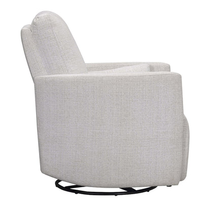 Turner Acadia White Manual Swivel Glider Recliner Two Pack