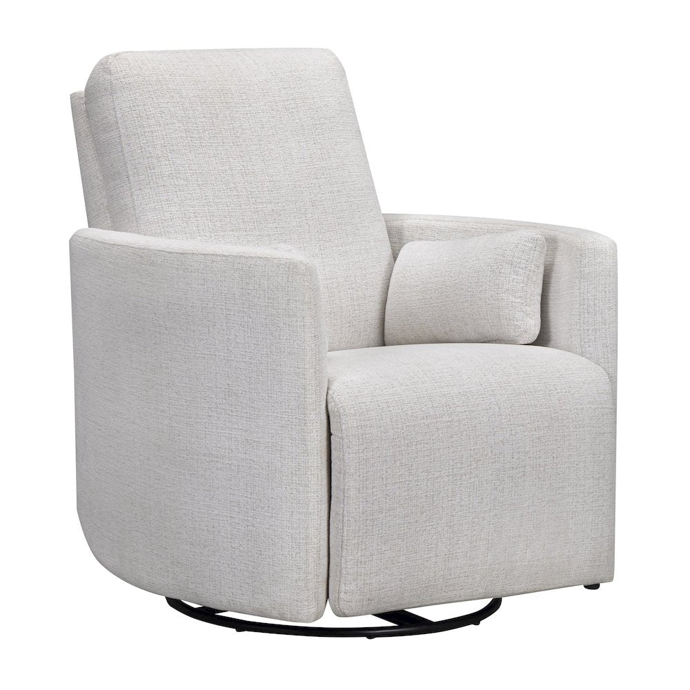 Turner Acadia White Manual Swivel Glider Recliner Two Pack