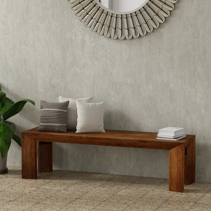 Downtown Dining 86 In. Rectangular Dining Table With 4 Upholstered Chairs