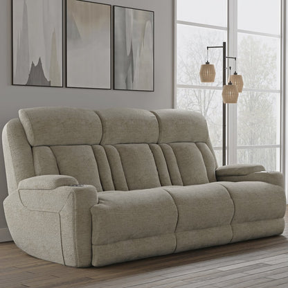 Dalton - Lucky Fawn Power Reclining Sofa and Two Recliners
