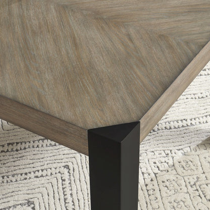 Cedar Fork - Dining 54 in. Square Counter Table with 4 counter stools