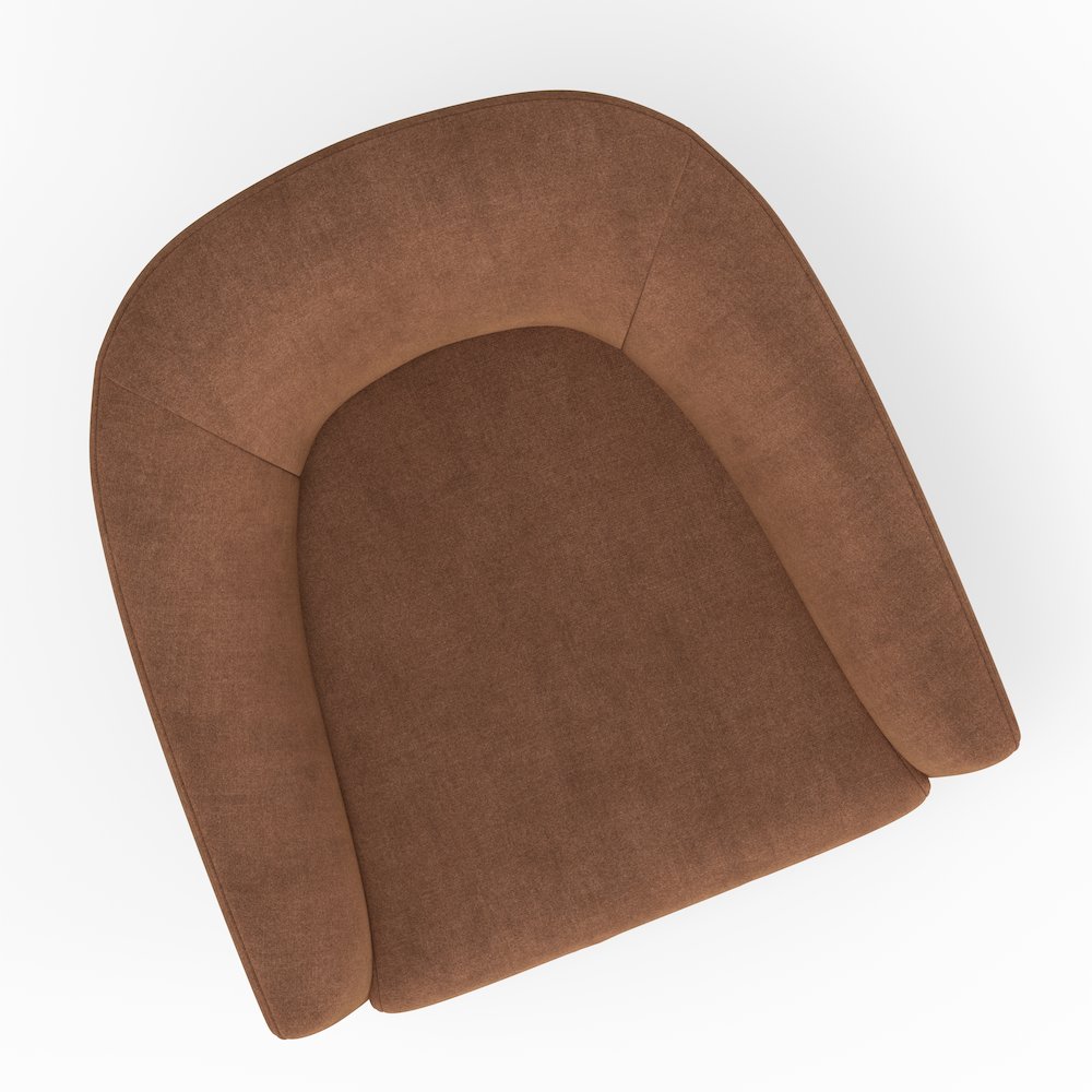 The Twist - Elise Rust Swivel Chair