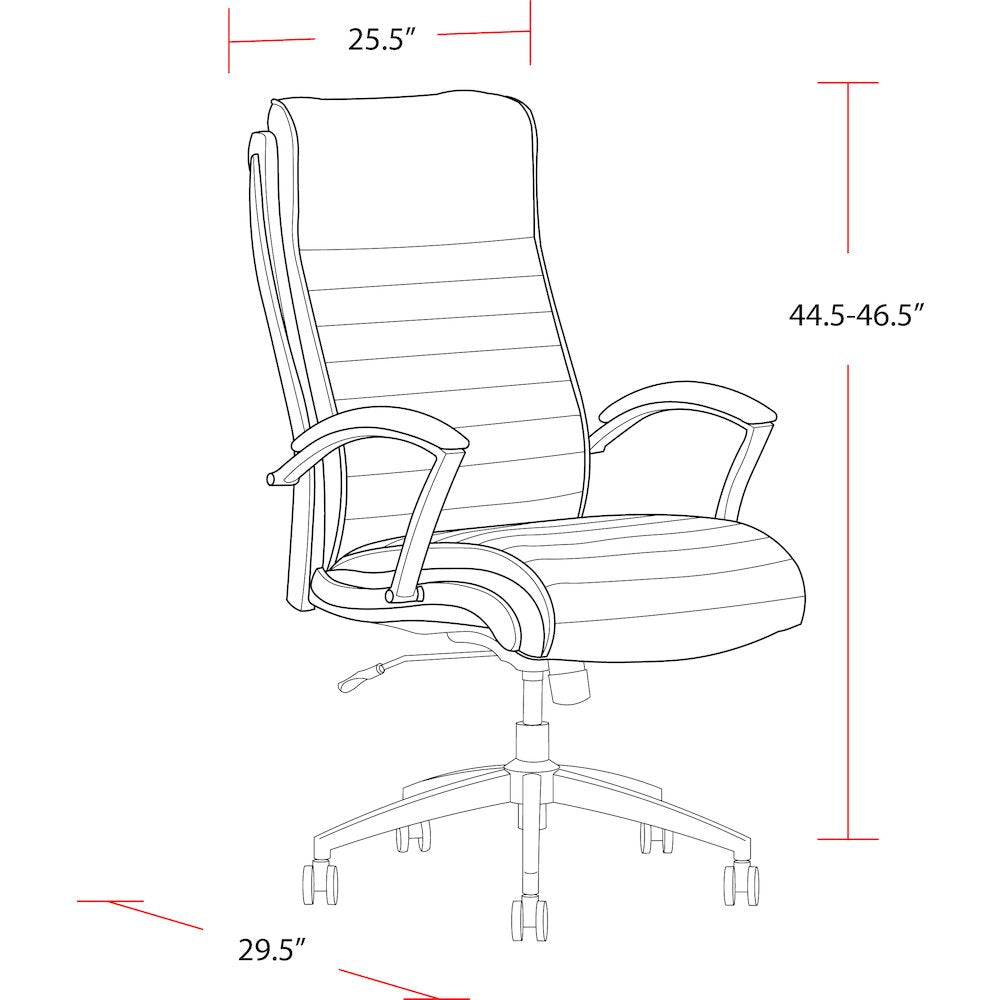 Leather Desk Chair