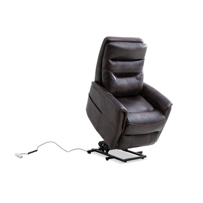 Gemini - Truffle Power Lift Recliner with Articulating Headrest