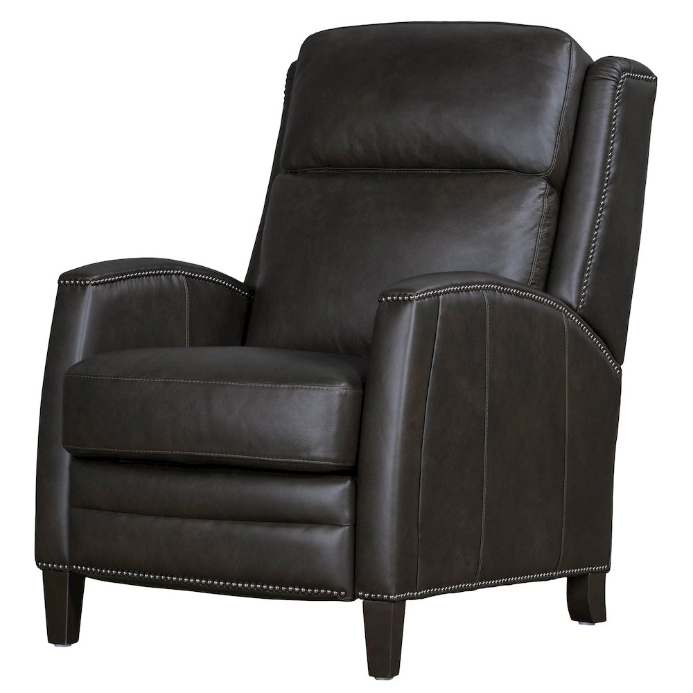 Vermont - Slate Noire Manual Pushback Recliner