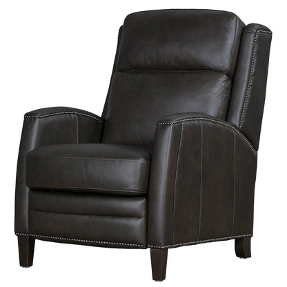 Vermont - Slate Noire Manual Pushback Recliner