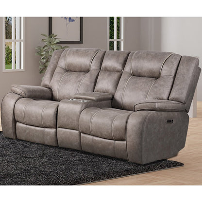 Blake - Desert Taupe Manual Reclining Sofa and Loveseat