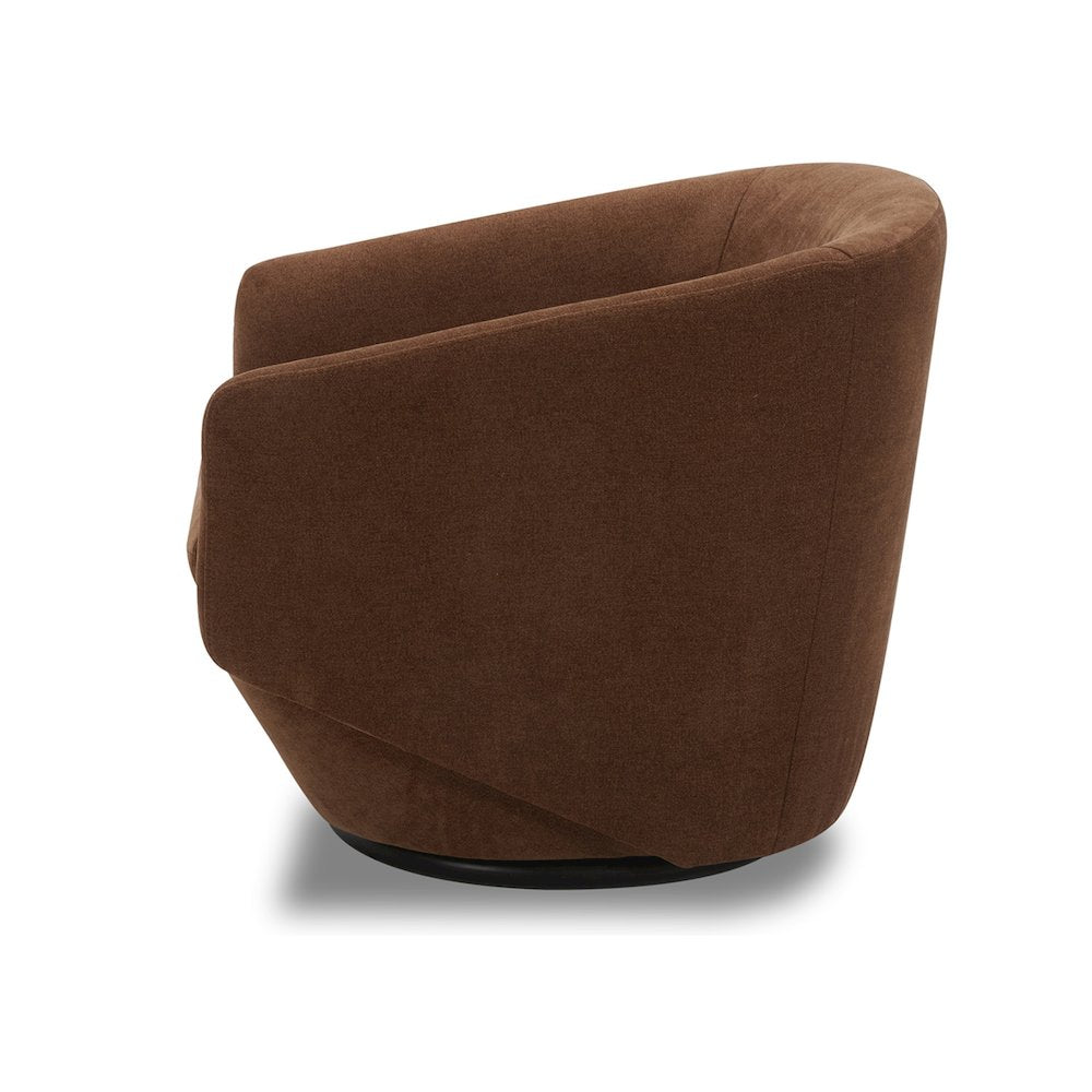 The Twist - Elise Rust Swivel Chair