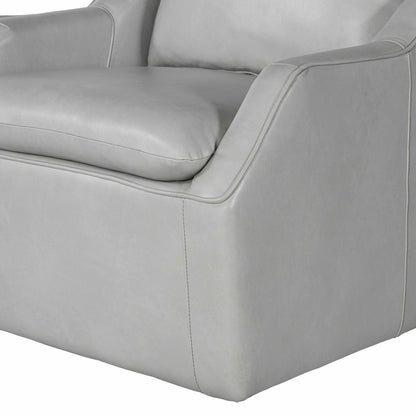 Asher - Steamboat Ice Swivel Accent Chair
