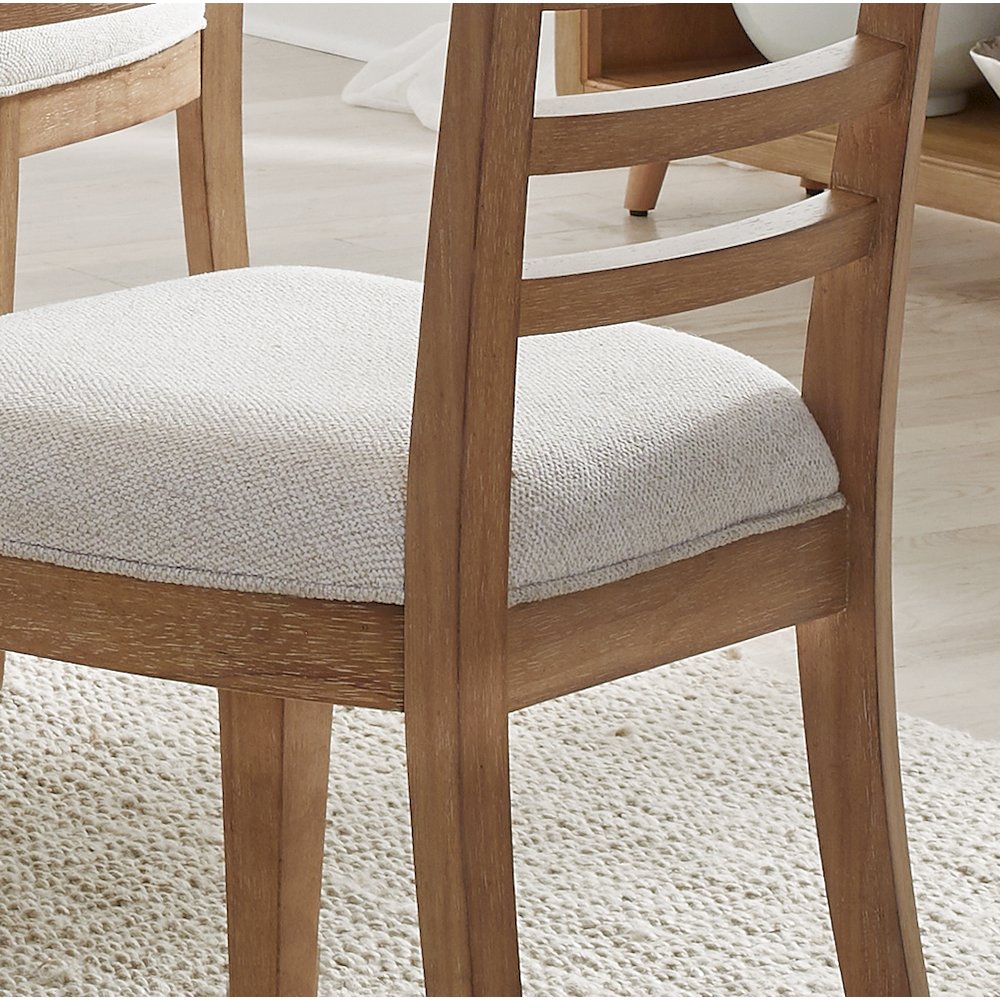 Dining 54 In. Round Table with 4 Ladderback Chairs