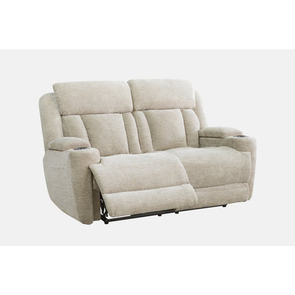 Dalton - Lucky Fawn Power Reclining Sofa Loveseat and Recliner