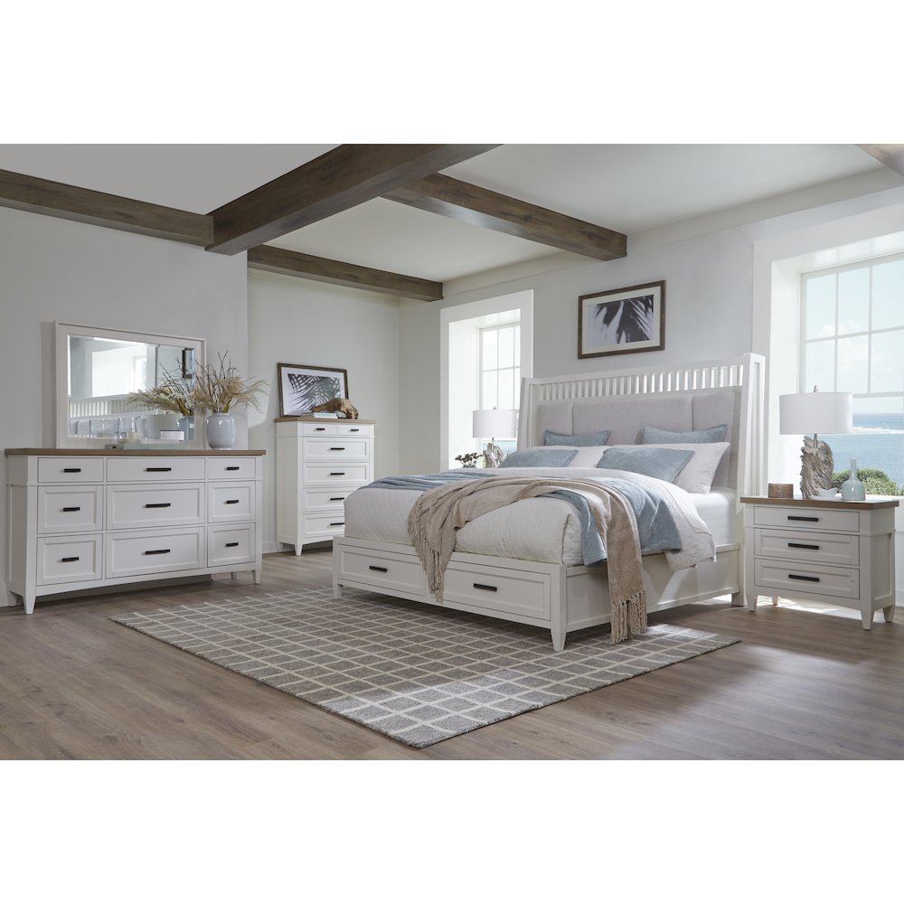 Modern Bedroom King Shelter Bed