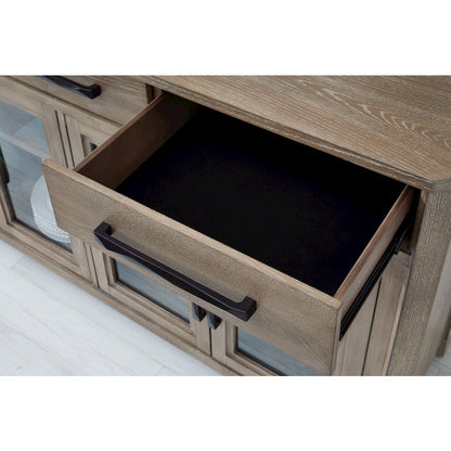 Breckenridge Dining 72 Inch Rectangular Counter Table with 4 Upholstered