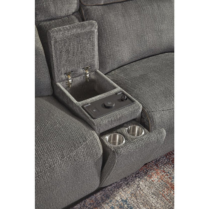 Alpine - Airy Midnight 7 Piece Zero Gravity Power Reclining Sectional