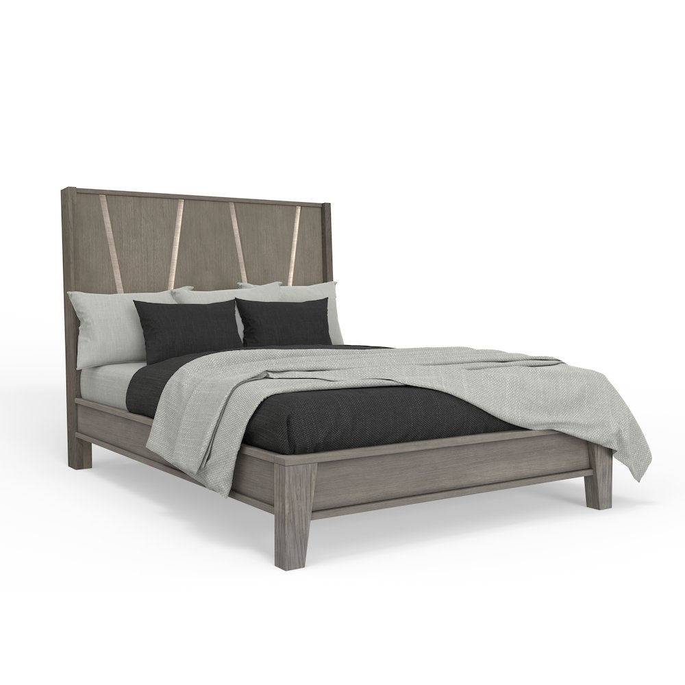 Pure Modern Bedroom King Panel Bed