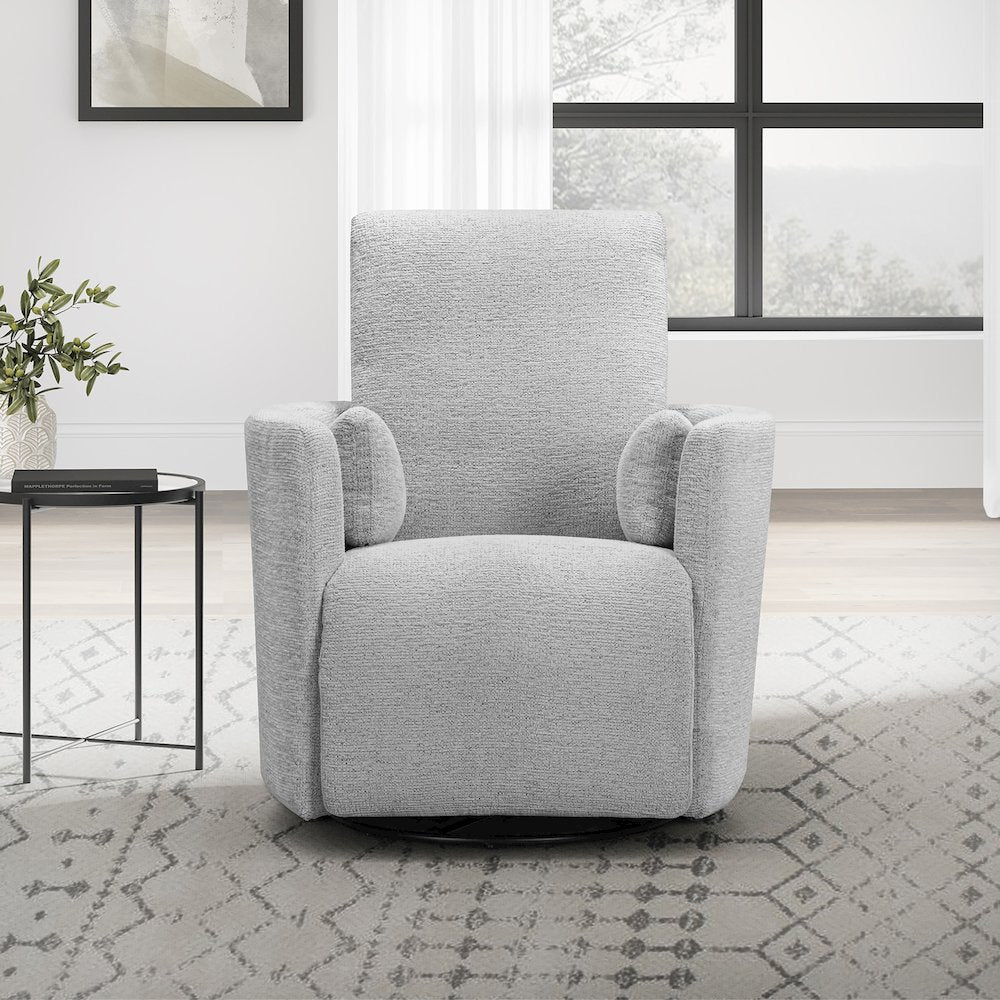 Turner Vincent Fog Manual Swivel Glider Recliner Two Pack