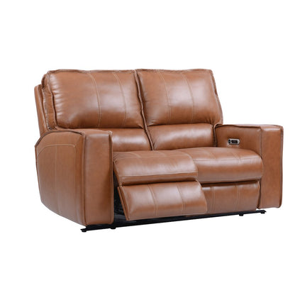 Rockford - Verona Saddle Power Reclining Sofa Loveseat and Recliner