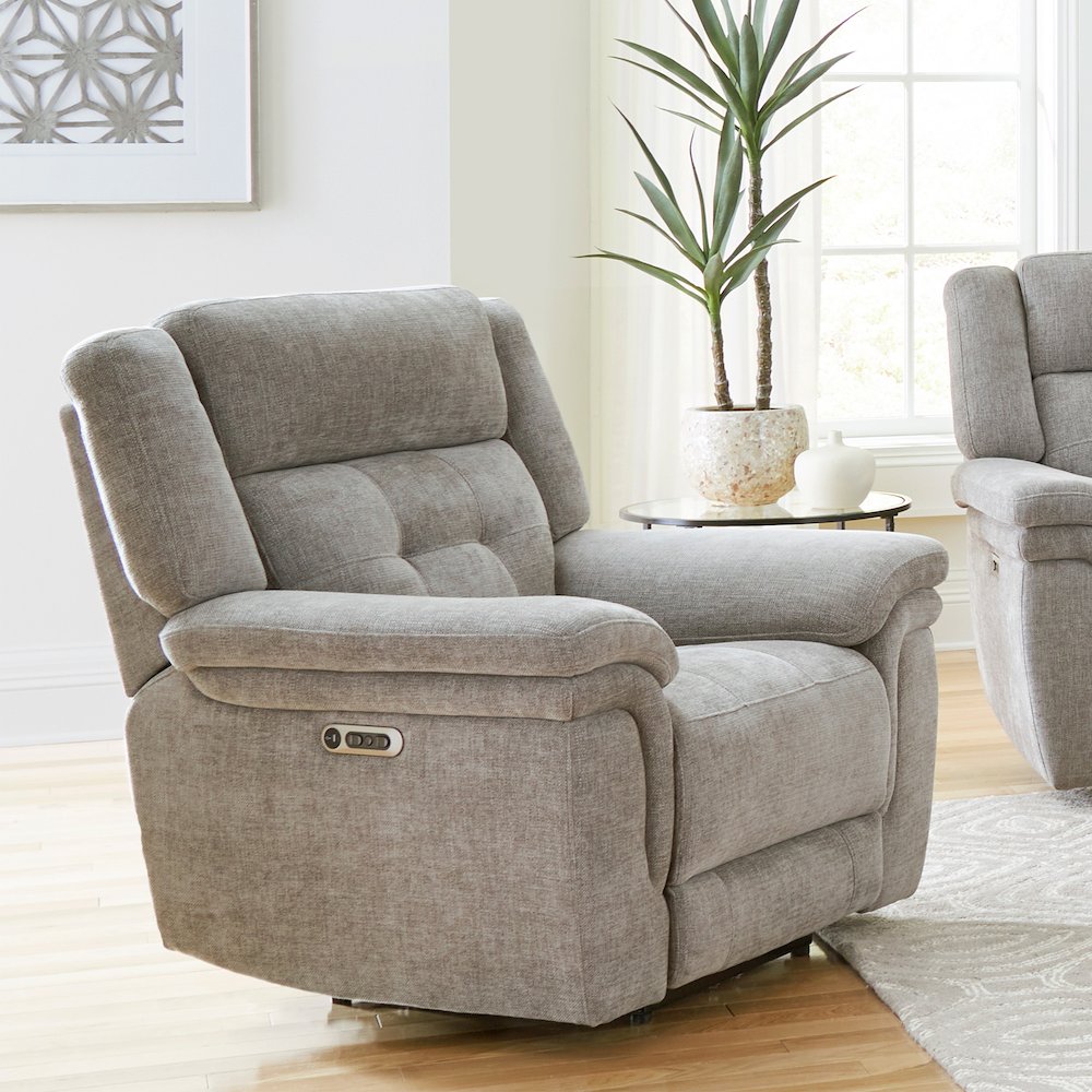 Richland - Bristol Grey Power Recliner