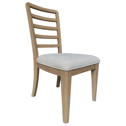 Dining 54 In. Round Table with 4 Ladderback Chairs