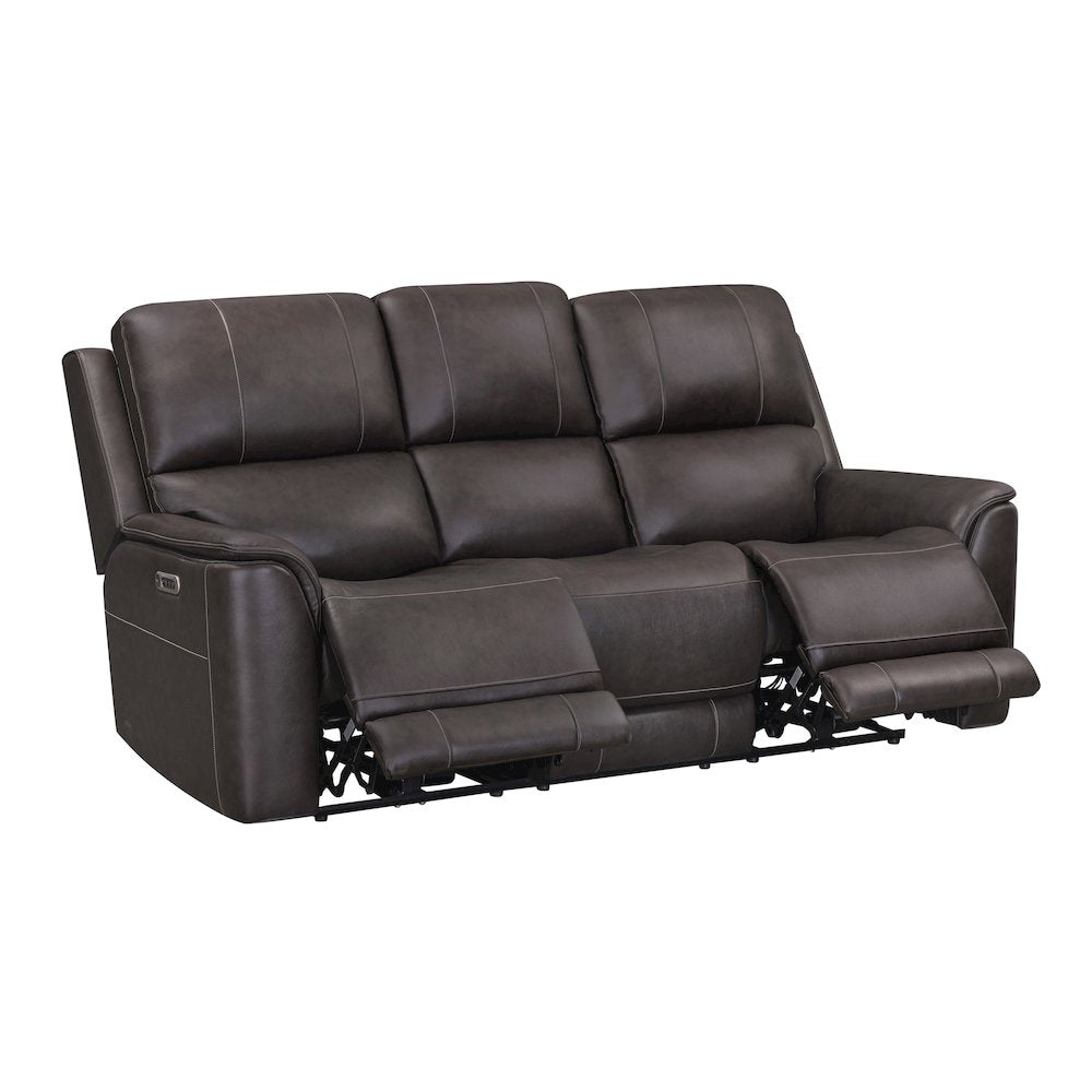 Easton Steamboat Brown Zero Gravity Power Reclining Sofa and Recliner