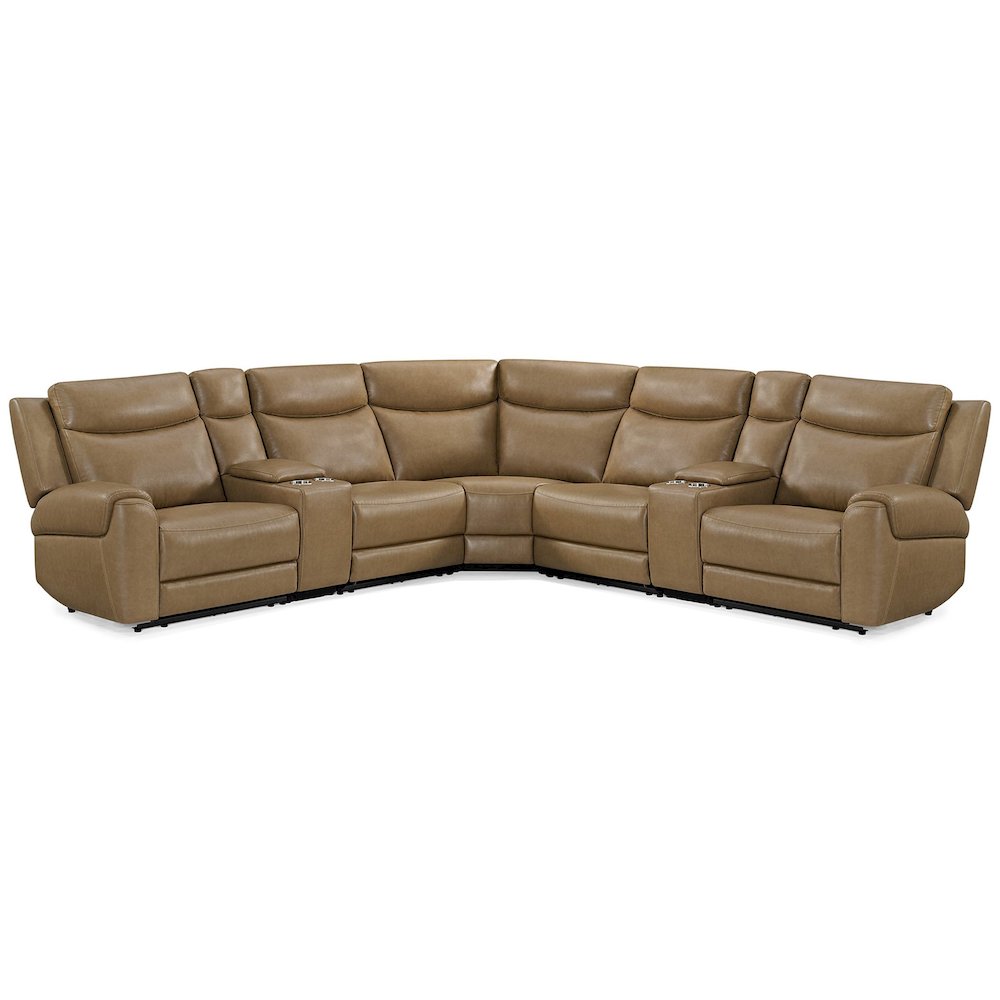 Momentum - Cashew 7 Piece Modular Power Reclining Sectional