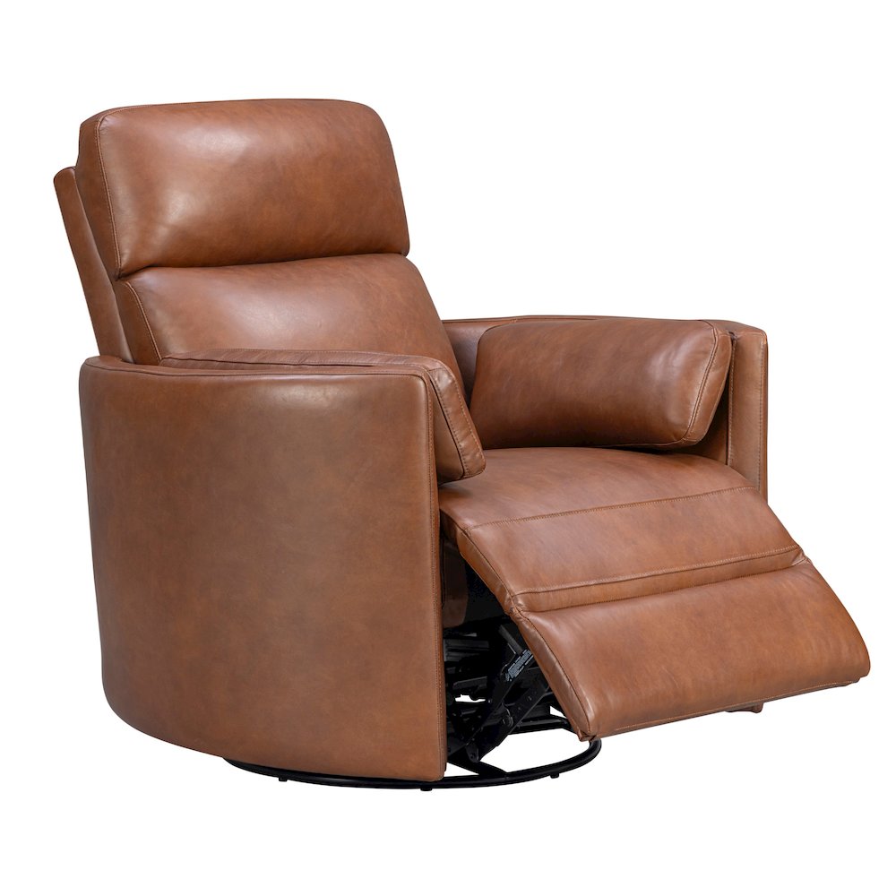 Radius Vintage Whiskey Swivel Power Glider Recliner Two Pack