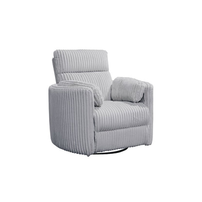 Radius - Mega Grey Power Reclining Sofa and Two Recliners