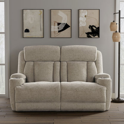 Dalton - Lucky Fawn Power Reclining Sofa Loveseat and Recliner