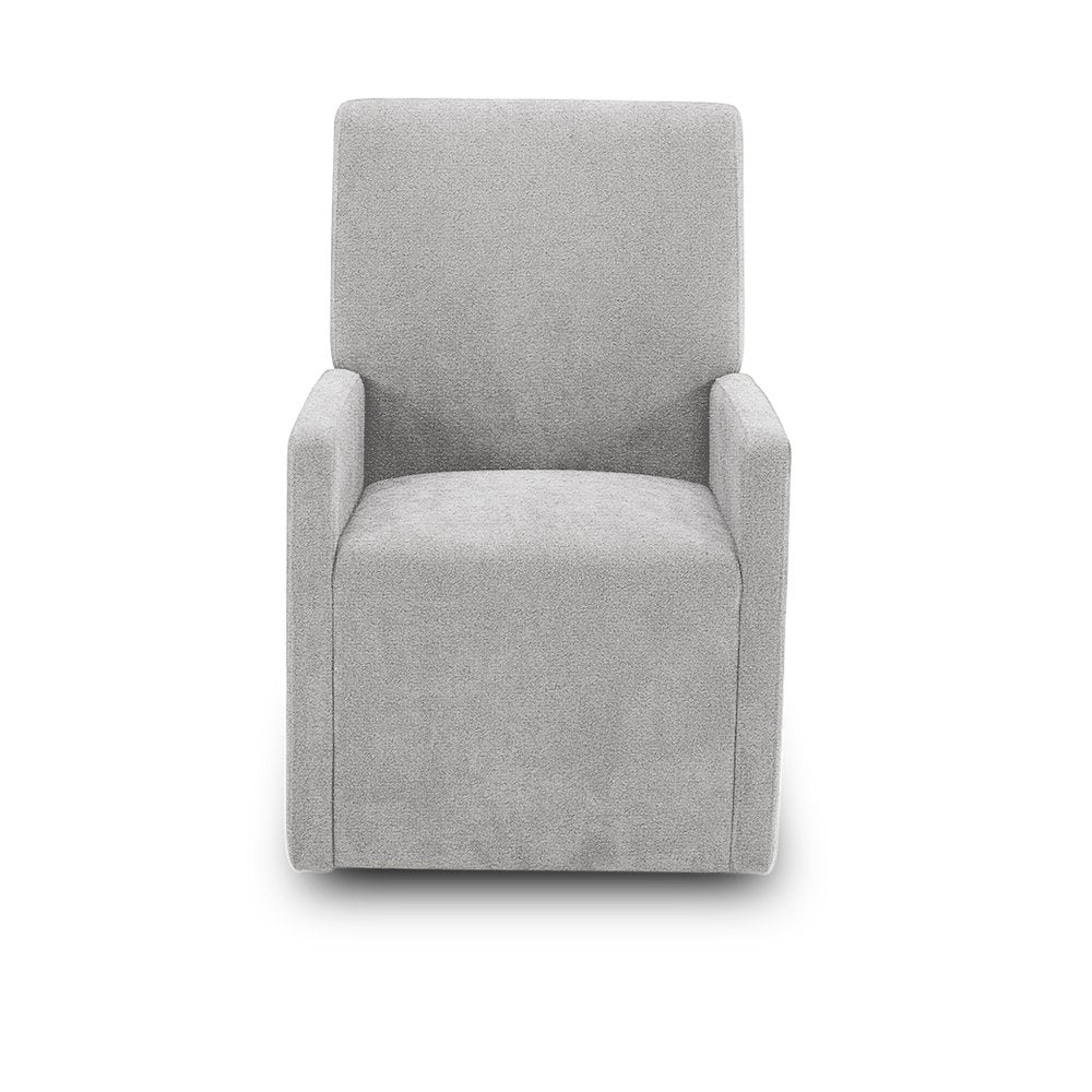 Dining 54" Round Table with 4 caster chairs
