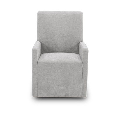 Dining 54" Round Table with 4 caster chairs