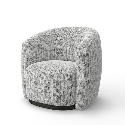 Tatum - Nightshade Swivel Accent Chair