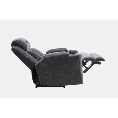 Dalton - Lucky Charcoal Power Recliner