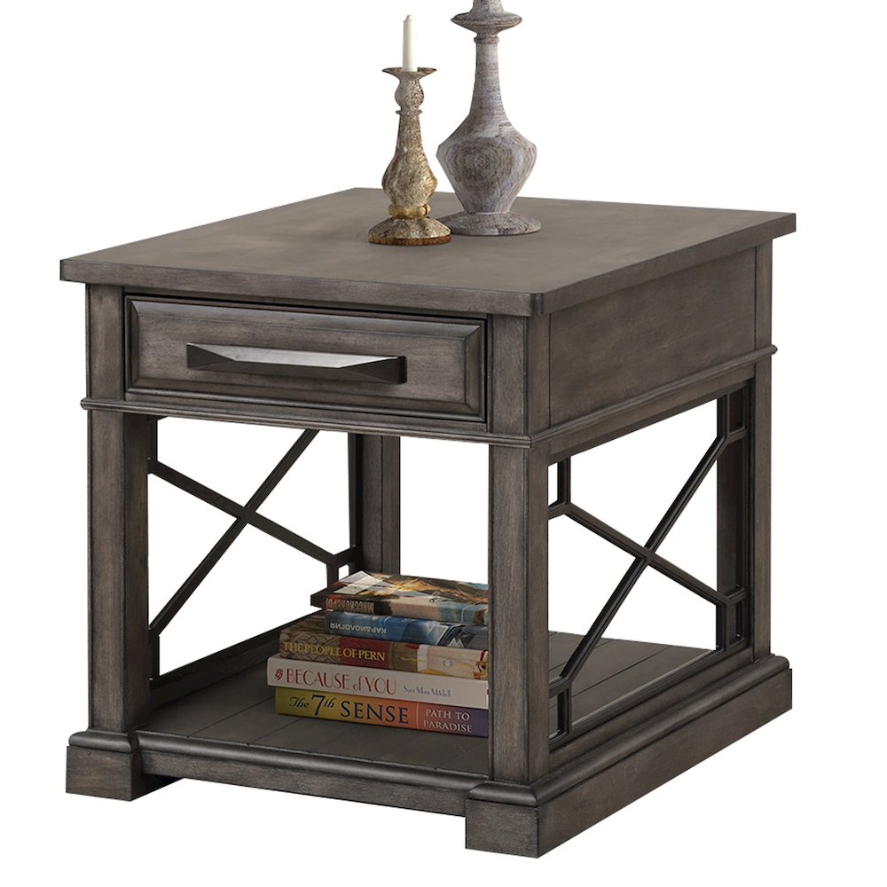 Sundance - Smokey Grey Cocktail Table with 2 End Tables