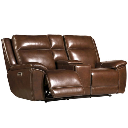 Jameson - Hickory Power Reclining Zero Gravity Sofa Loveseat and Recliner