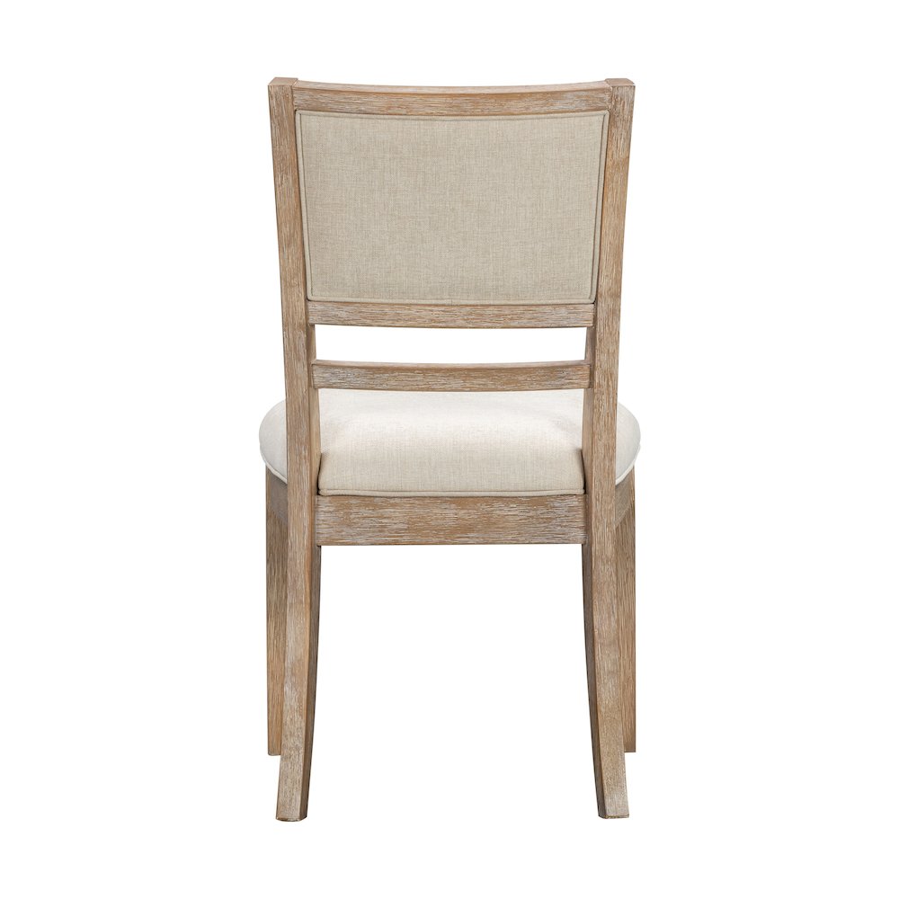 Breckenridge Dining 78 Inch Rectangular Table with 4 Upholstered Chairs