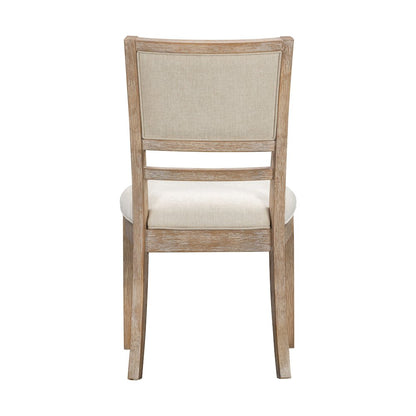 Breckenridge Dining 78 Inch Rectangular Table with 4 Upholstered Chairs