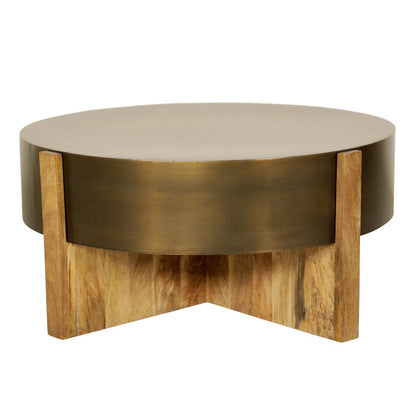 Aspen 42 Inch Round Cocktail Table with 2 End Tables