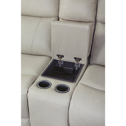 7 Piece Modular Reclining Sectional with Power Adjustable Headrests