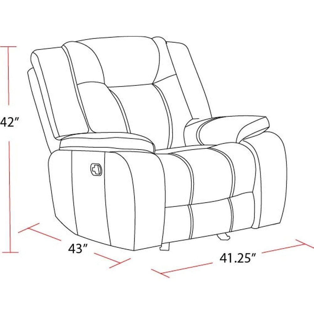 Blake - Desert Taupe Manual Reclining Sofa and Recliner