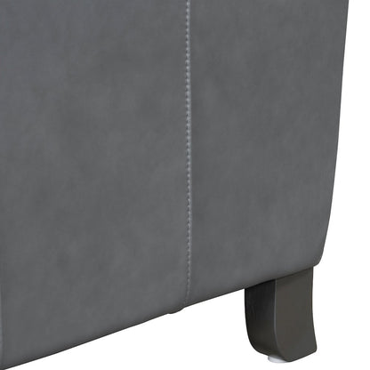 Hunter - Echo Grey Manual Pushback Recliner