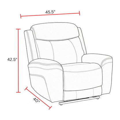 Callahan Sydney Granite Power Lift Recliner with Heat and Massage Two Pack