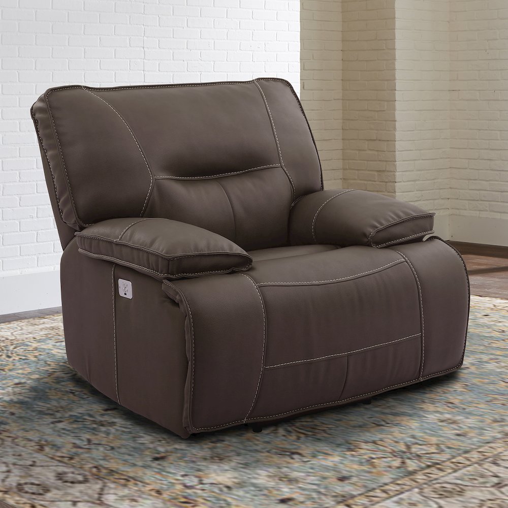 Spartacus - Chocolate Power Recliner