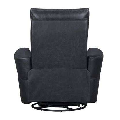 Remmington - Vintage Slate Power Swivel Glider Recliner P2