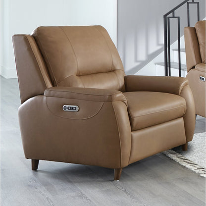 Austin - Caramel Cream Power Recliner P2