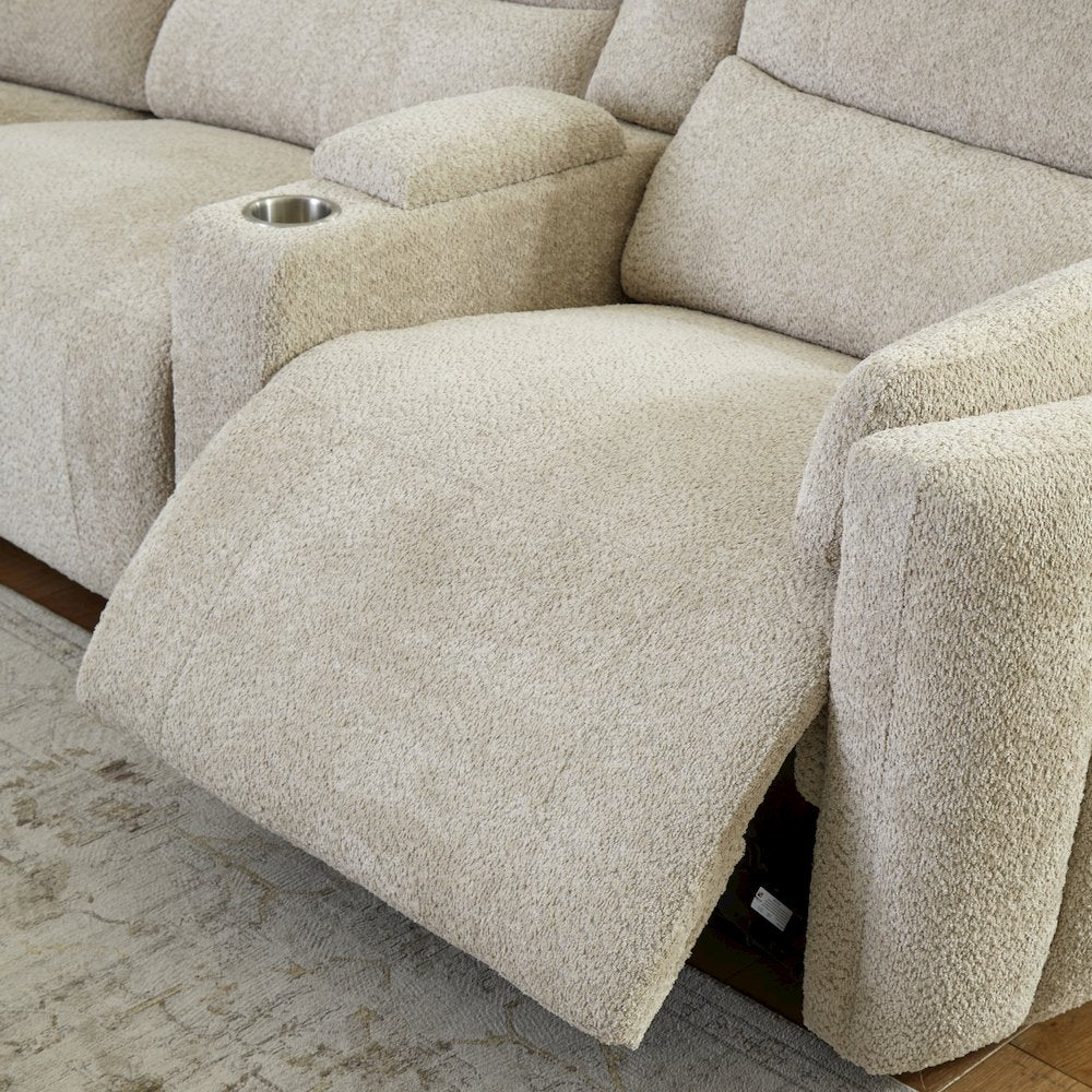 Modesto - Buttercream 7 Piece Modular Power Reclining Sectional