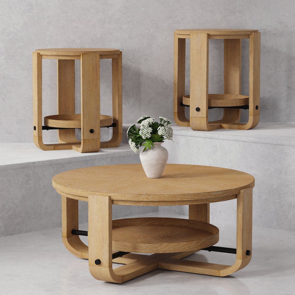 3 Piece Occasional Table Set
