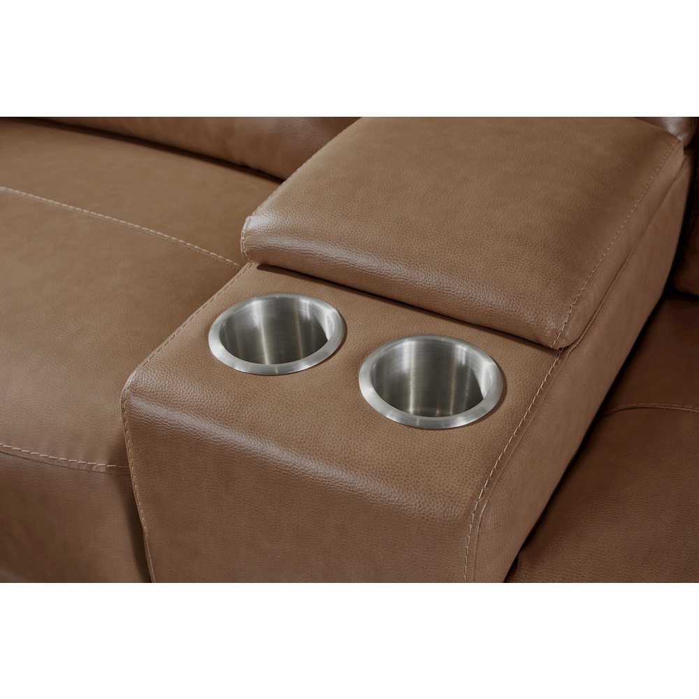 Momentum - Cashew 7 Piece Modular Power Reclining Sectional