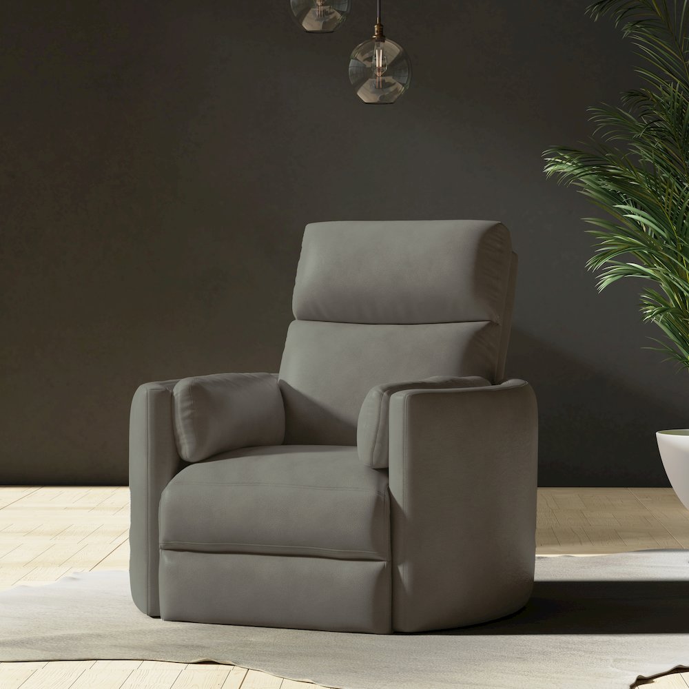 Powered By Freemotion Cordless Power Swivel Glider Recliner