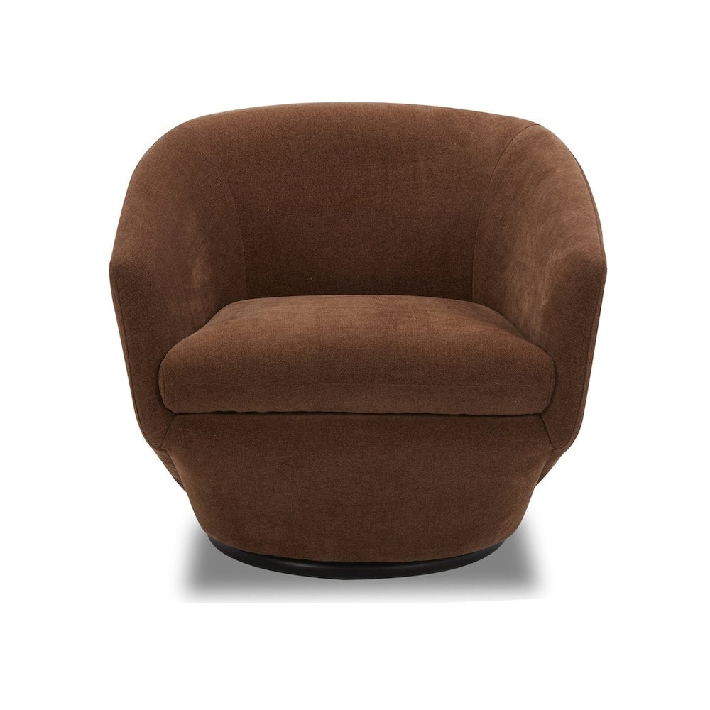 The Twist - Elise Rust Swivel Chair
