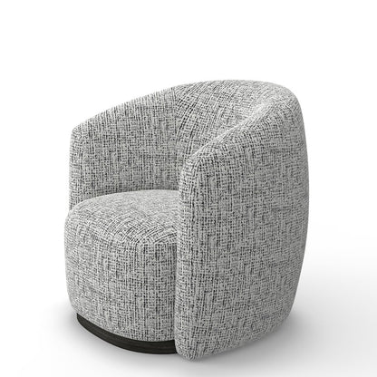 Tatum - Nightshade Swivel Accent Chair
